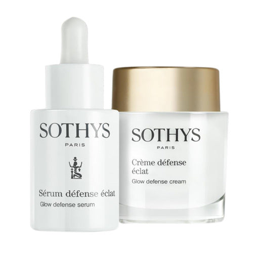 Sothys Glow DUO Protective and glow-giving cream and serum set