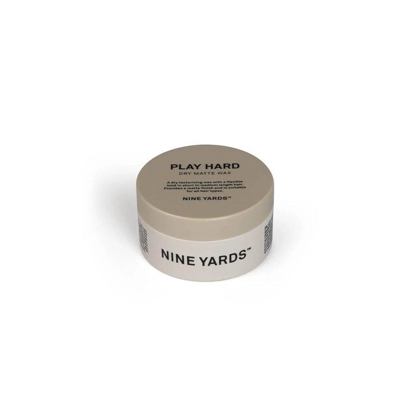 Sausas matinis vaškas NINE YARDS PLAY HARD Dry Matte Wax 100ml