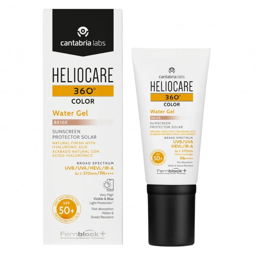 Apsaugos nuo saulės kremas su atspalviu HELIOCARE 360 WATER GEL  SPF50+ (Beige), 50 ML