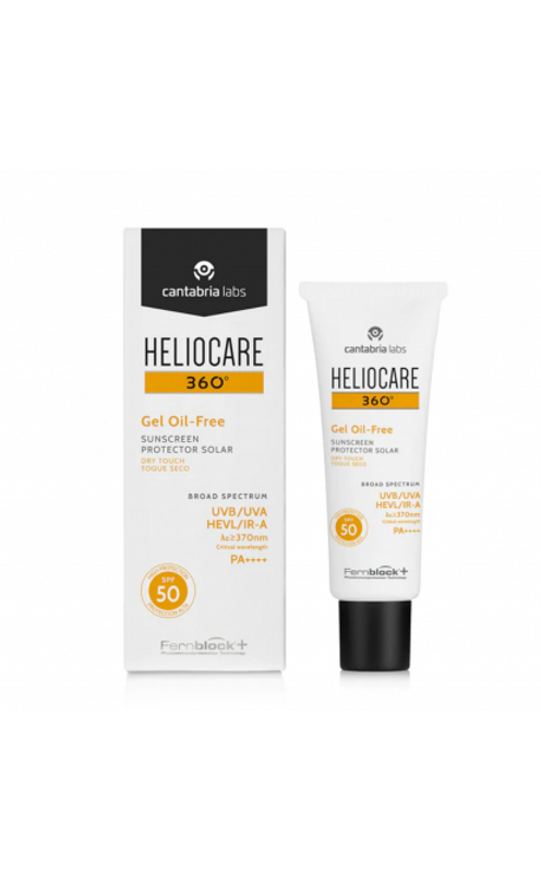 Kremas su apsauga nuo saulės HELIOCARE 360 Gel Oil Free SPF50+, 50ml